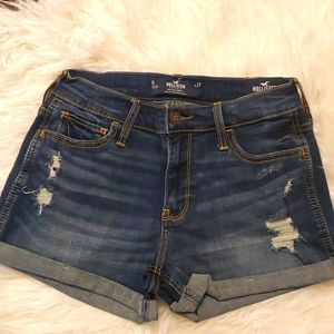 Hollister jean shorts